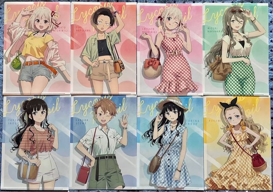 Amazon.co.jp: リコリス リコイル リコリコ ローソン クリア